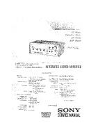 Sony TA-5650 - Service Manual 